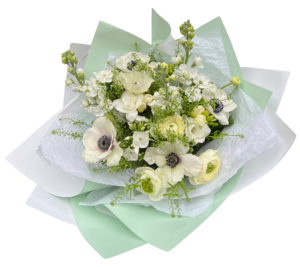 Buchet cu Anemone Albe 
